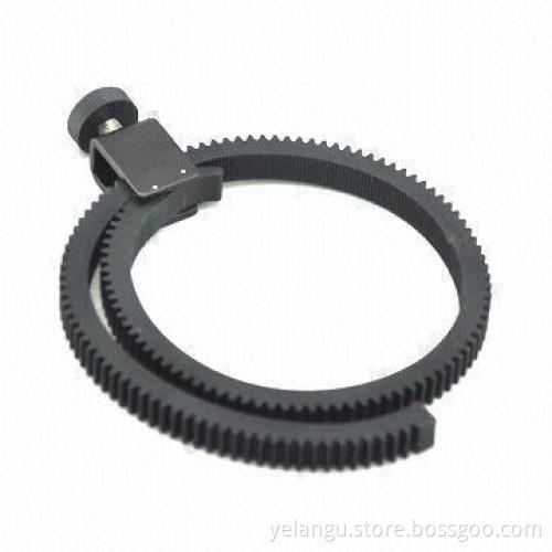 Gear Ring Belt with for Follow Focus, Adjustable Flexible Lens Gear Ring